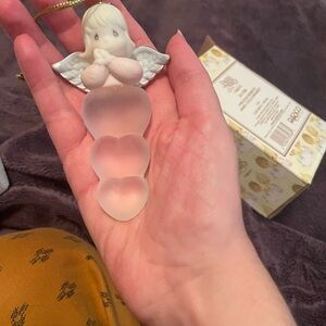 Precious moment, angel icicle ornament